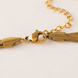 Josie Twist Herringbone Necklace