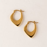 Lila Hoop Earrings