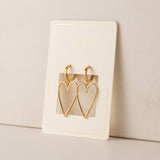 Lovestruck Heart Hoop Earrings