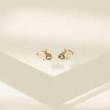 Luma Gemstone Stud Earrings