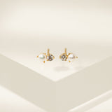 Luma Gemstone Stud Earrings