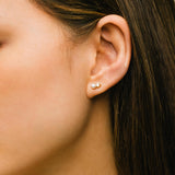 Luma Gemstone Stud Earrings