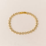 8” Luxe Tennis Cluster Bracelet