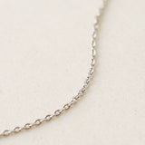 Lyra Cubic Zirconia Necklace Silver