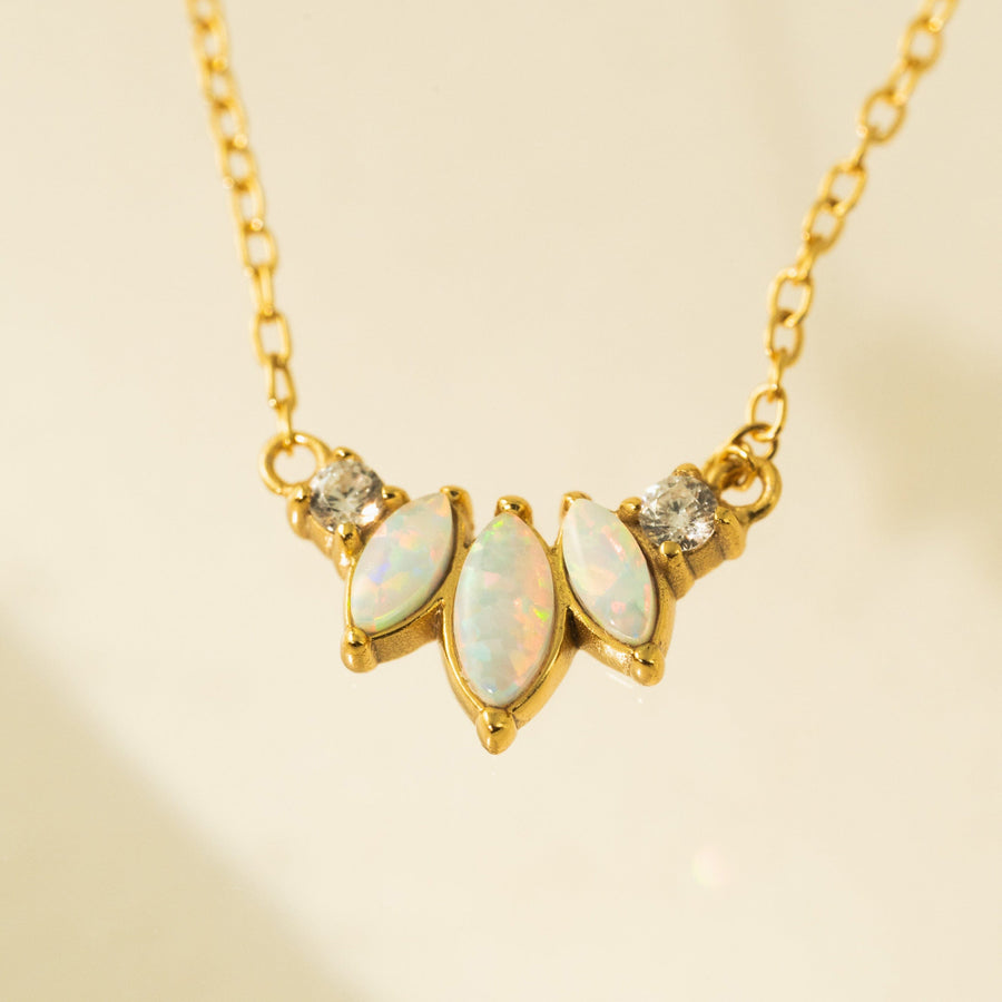 Marquise Opal Necklace