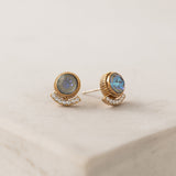 Mimosa Post Earrings Stone