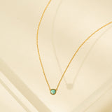 Blue Opal Necklace