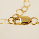 Paperclip Chain Gold-Filled Bracelet