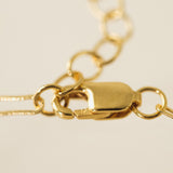 Paperclip Chain Gold-Filled Bracelet