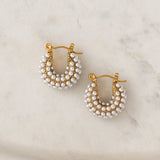 Perla Hoop Earrings