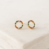 Riot Halo Stud Earrings