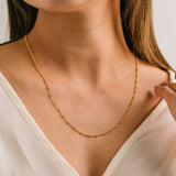 Satellite Chain Gold-Filled Necklace