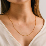 Satellite Chain Gold-Filled Necklace