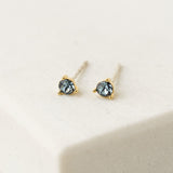 September Kaleidoscope Birthstone Stud Earrings