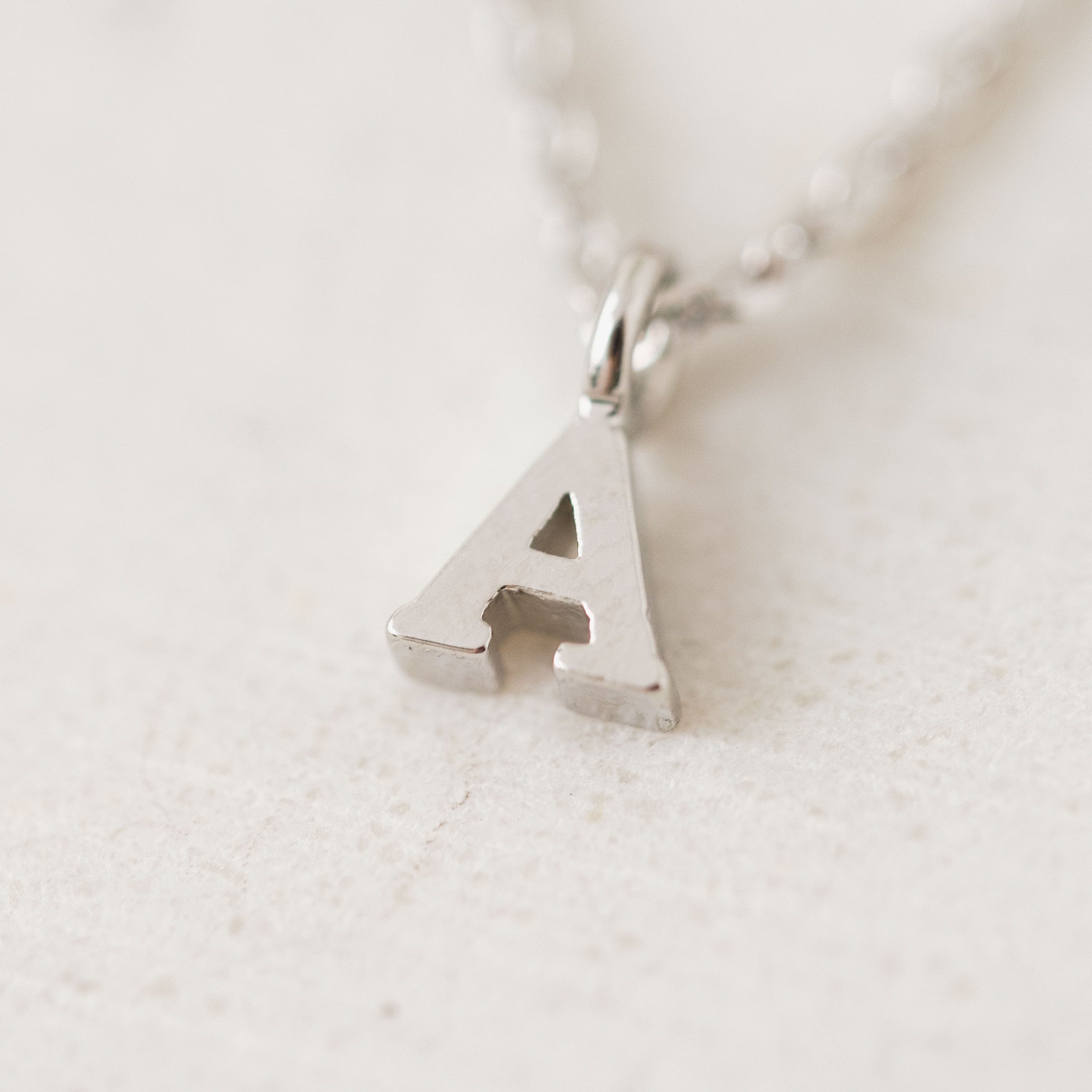 Sincerely Yours Initial Necklace