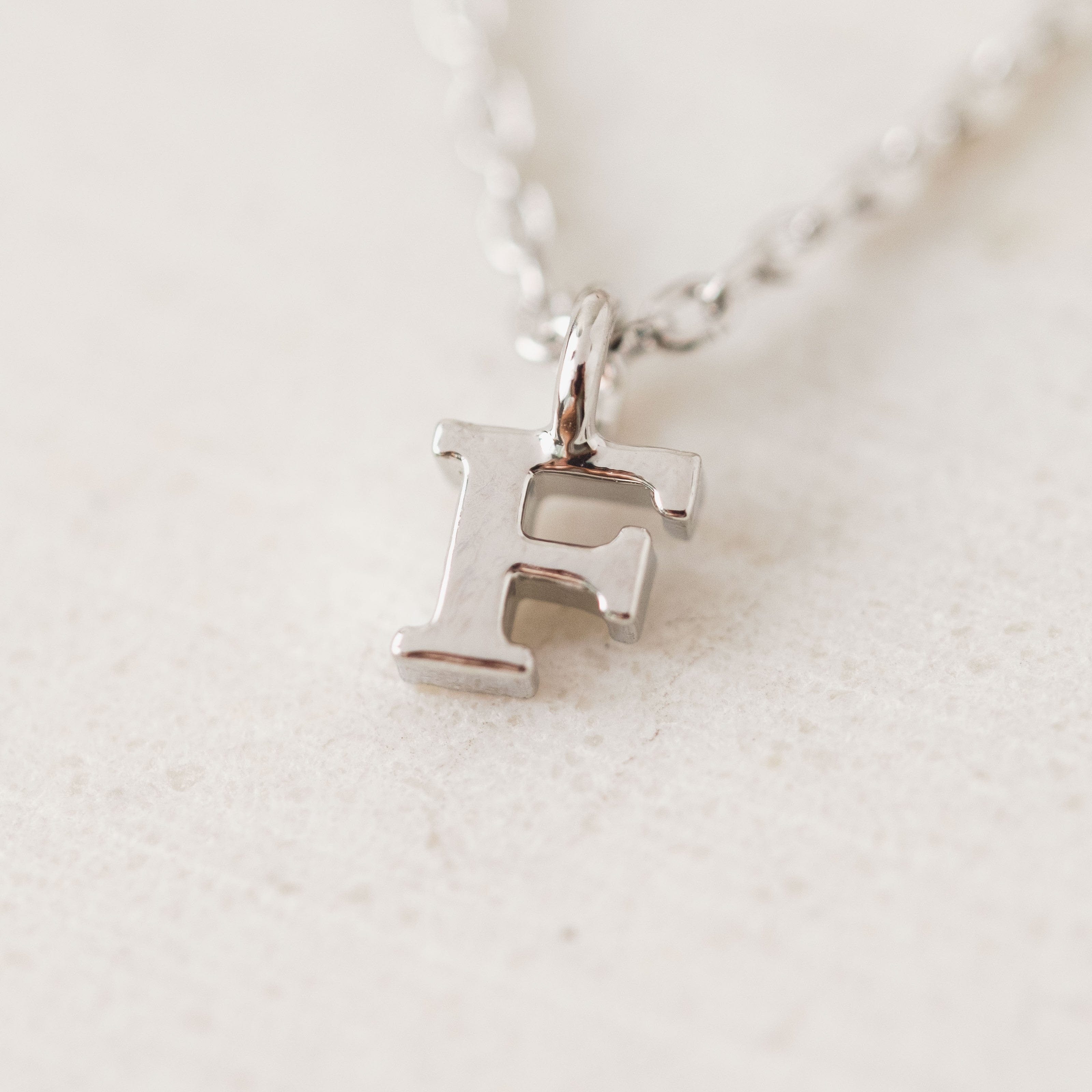 Sincerely Yours Initial Necklace