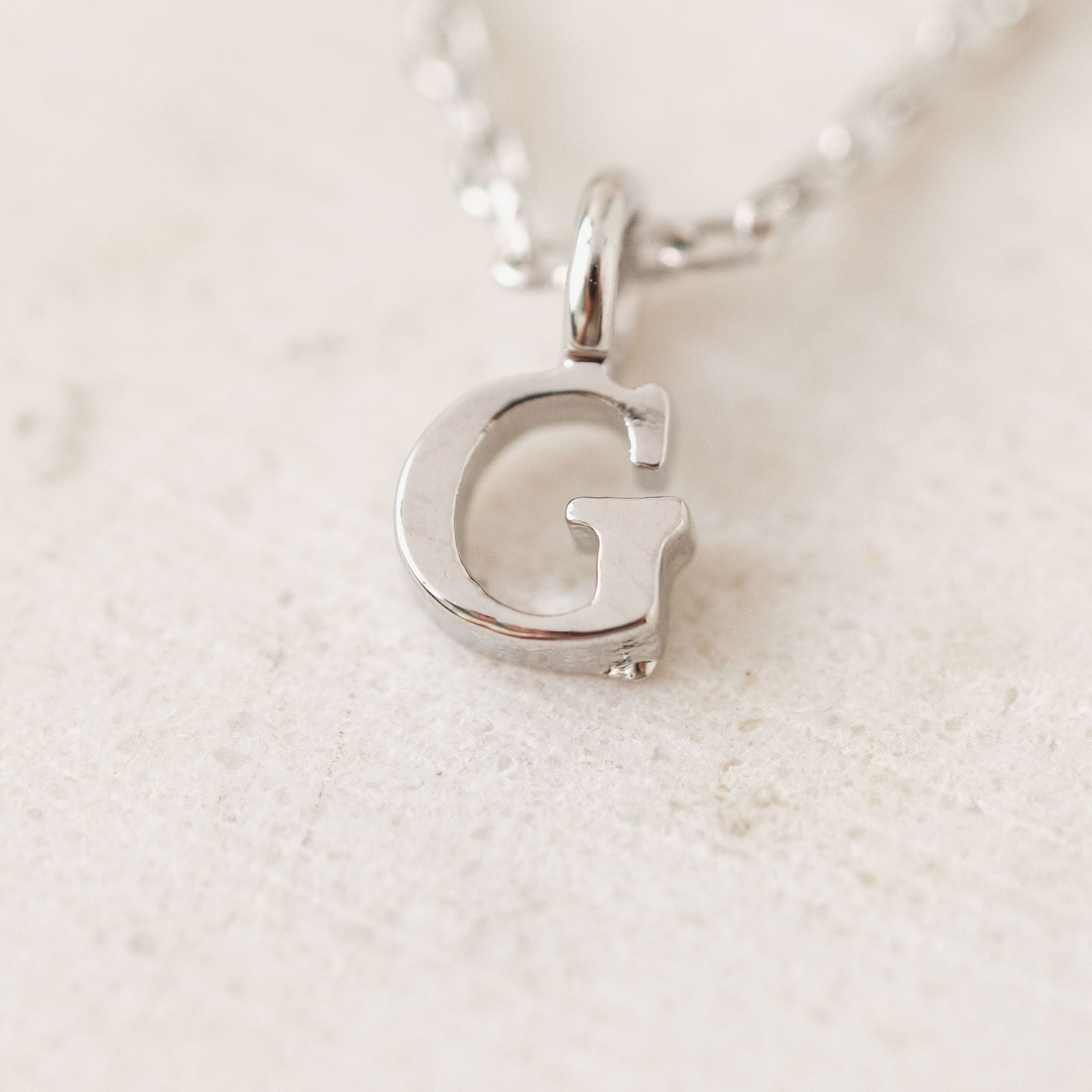 Sincerely Yours Initial Necklace