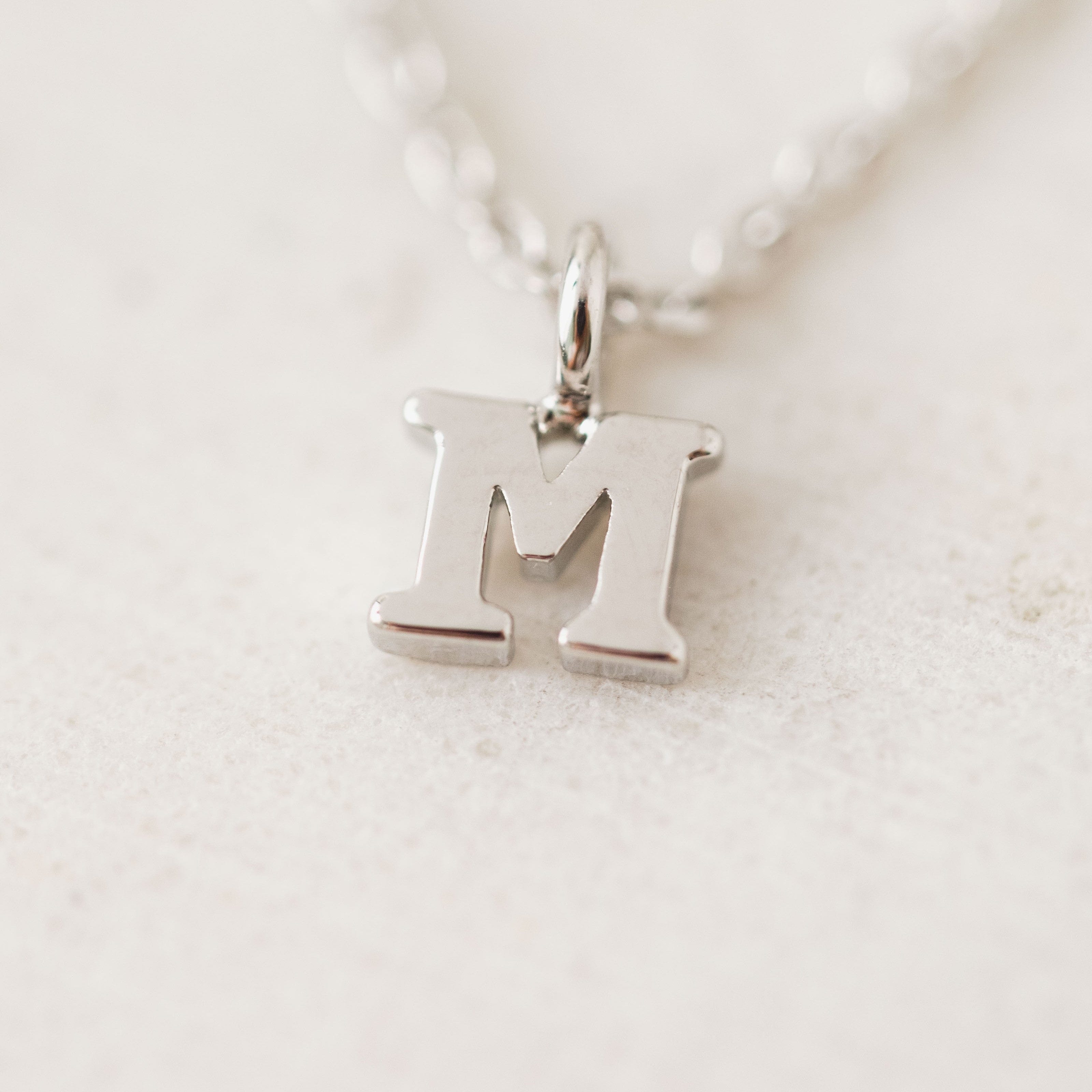 Sincerely Yours Initial Necklace