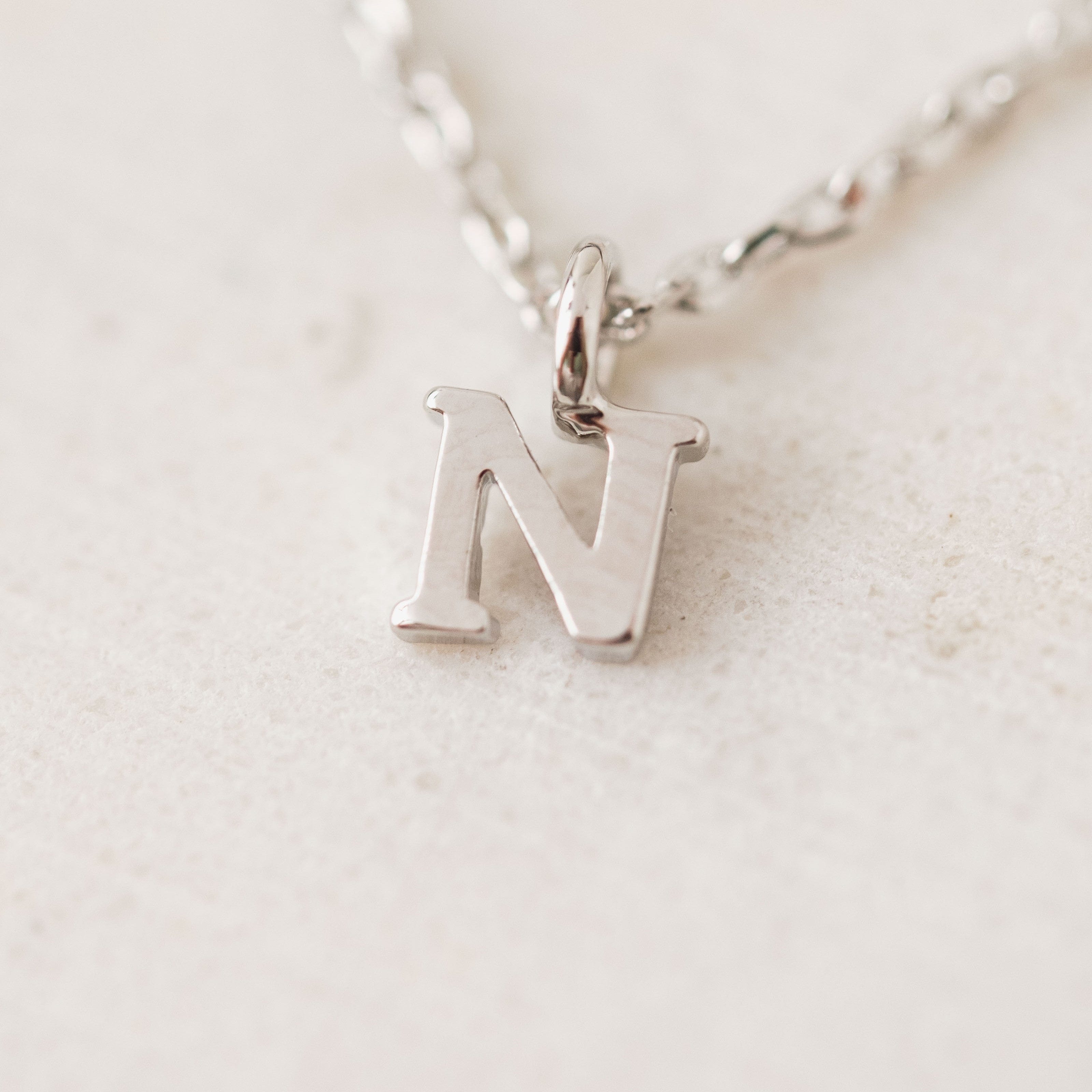 Sincerely Yours Initial Necklace