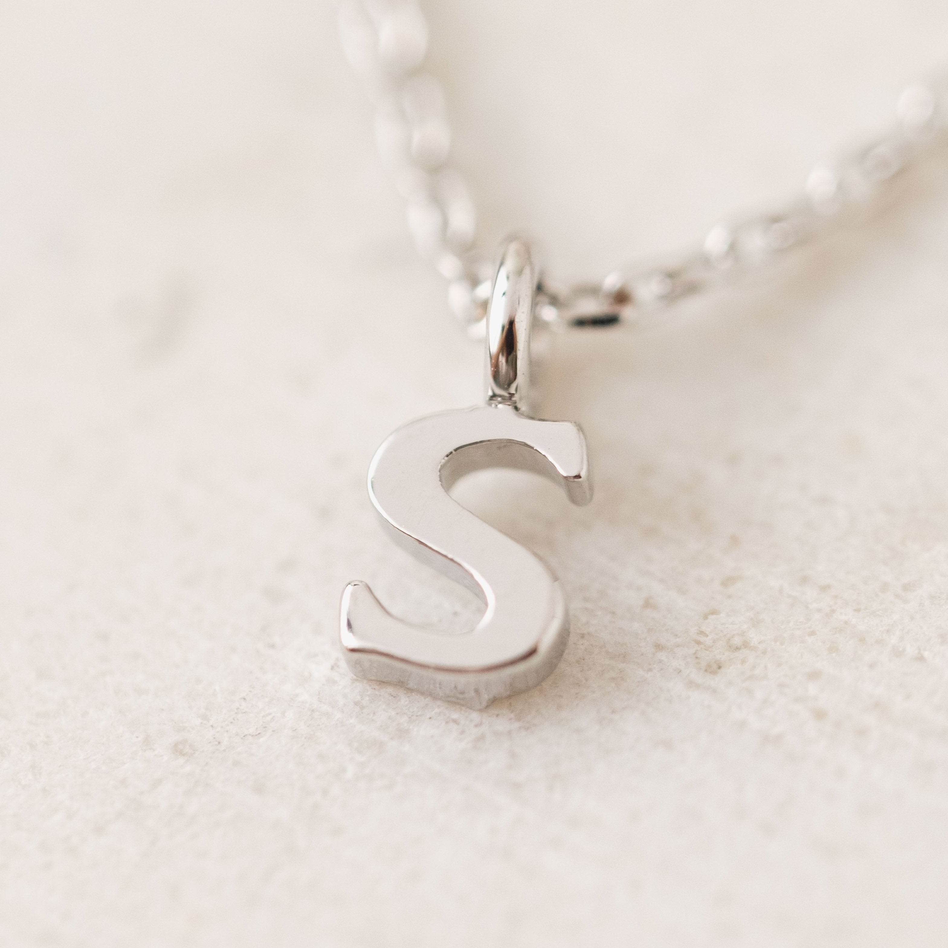 Sincerely Yours Initial Necklace