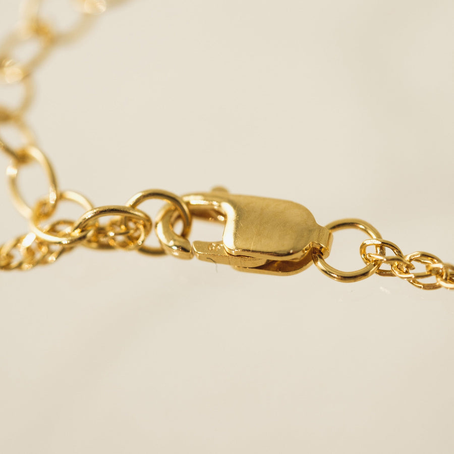 Singapore Chain Gold-Filled Bracelet