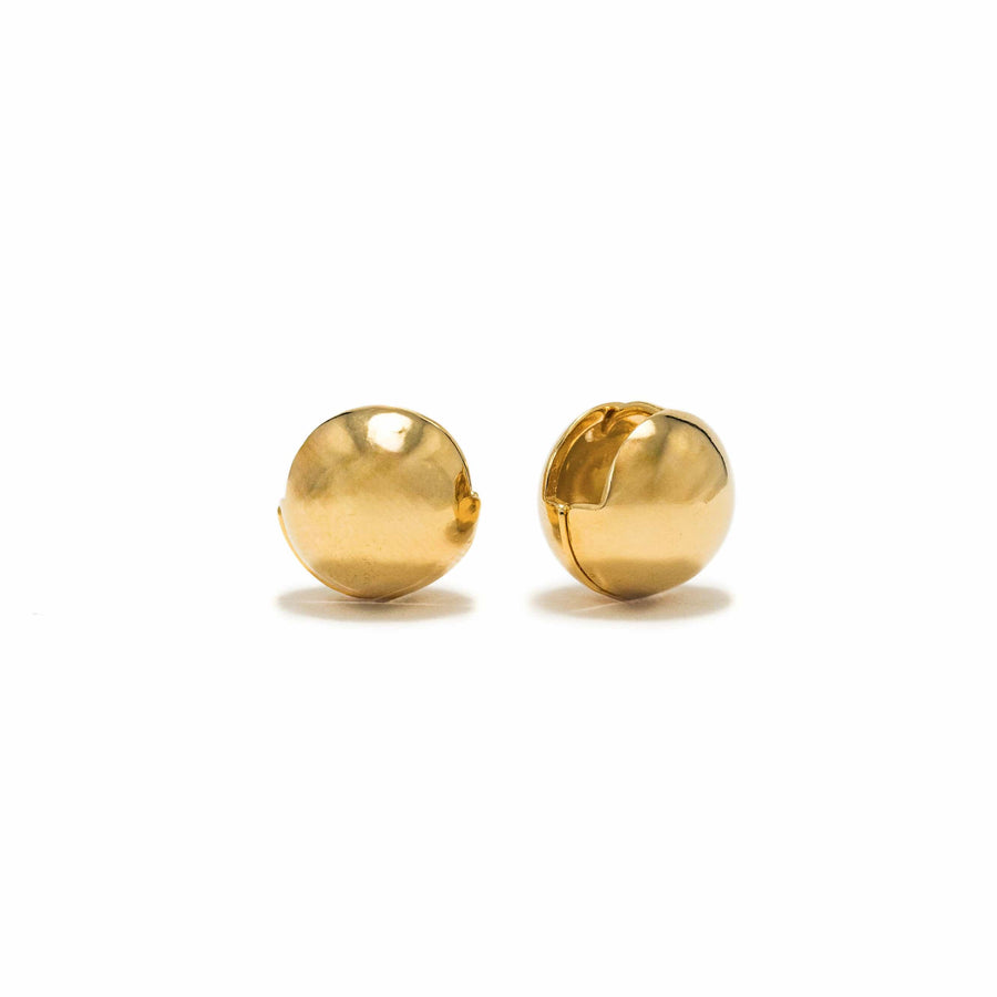 Small Bubble Earrings Gold