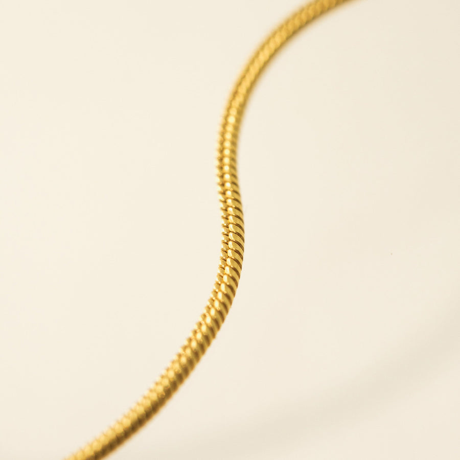 Snake Chain Gold-Filled Bracelet