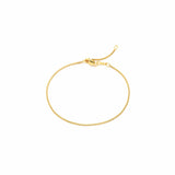 Snake Chain Gold-Filled Bracelet