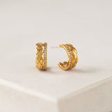 Solana Double Huggie Hoop Earrings