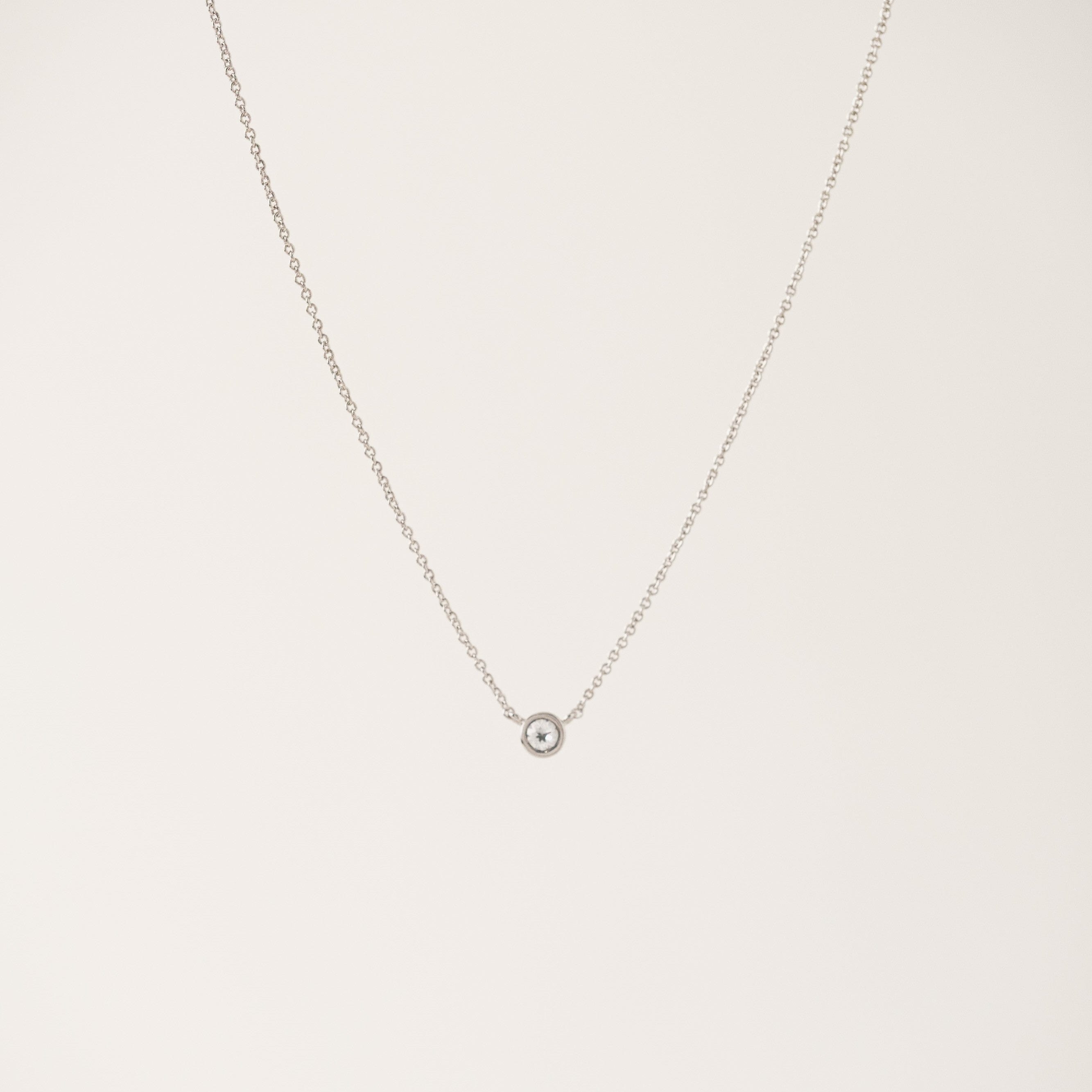 Solitaire Necklace