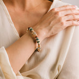 Sorrento Mixed Beaded Stretch Bracelet