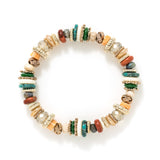 Sorrento Mixed Beaded Stretch Bracelet