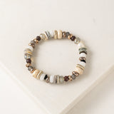 Sorrento Mixed Beaded Stretch Bracelet