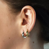 Chunky Hinge Hoop Earrings