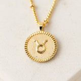 Taurus Horoscope Necklace