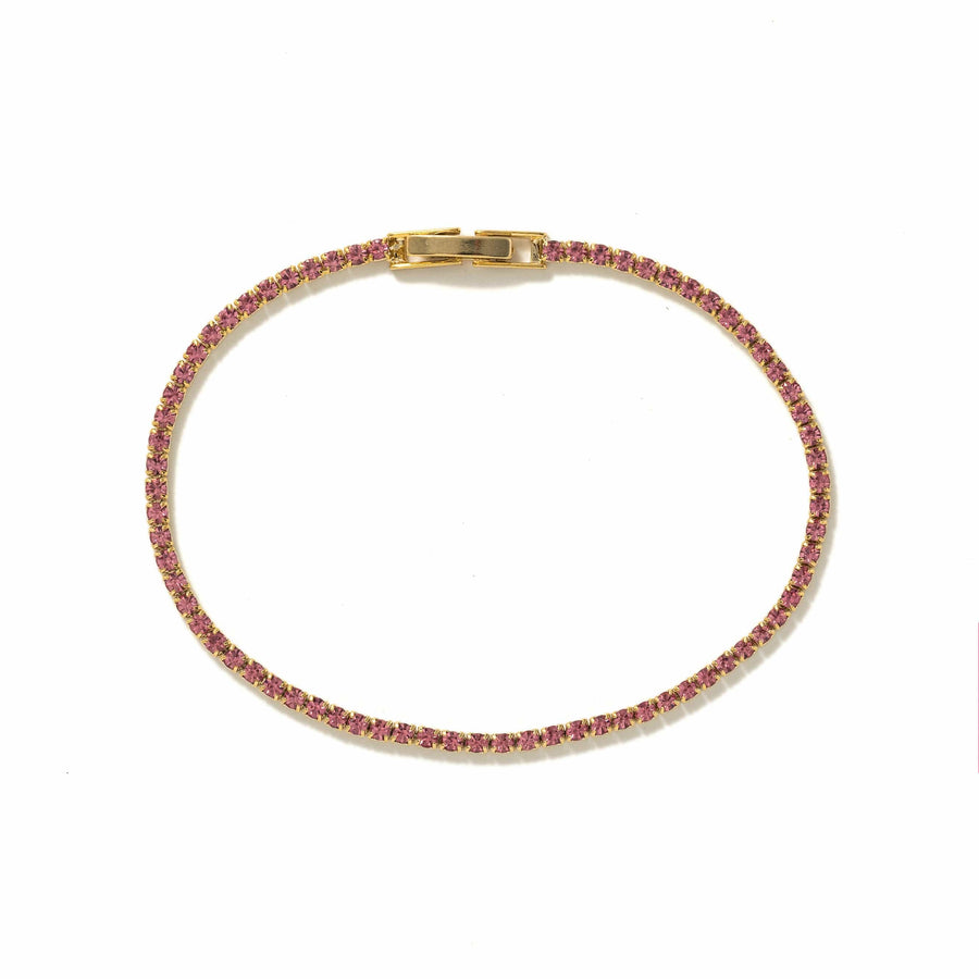 Tennis Bracelet Pink