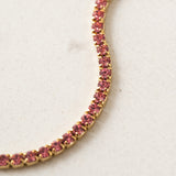 Tennis Bracelet Pink