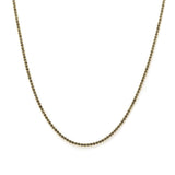 Tennis Necklace Black Diamond