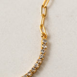 Tennis Paperclip Bracelet