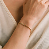 8” Tennis Metal Bracelet