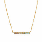 Trans Riot Bar Necklace