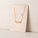 Trans Riot Bar Necklace