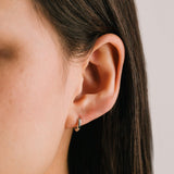 Tube Hoop Earrings