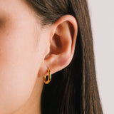 Tube 15mm Hoop Earrings