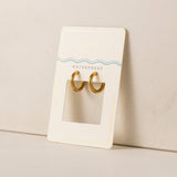 Tube Hoop Earrings