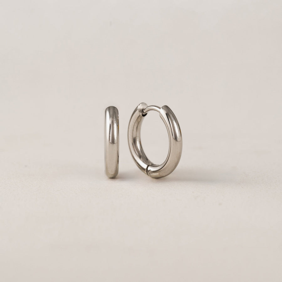 Tube 15mm Hoop Earrings