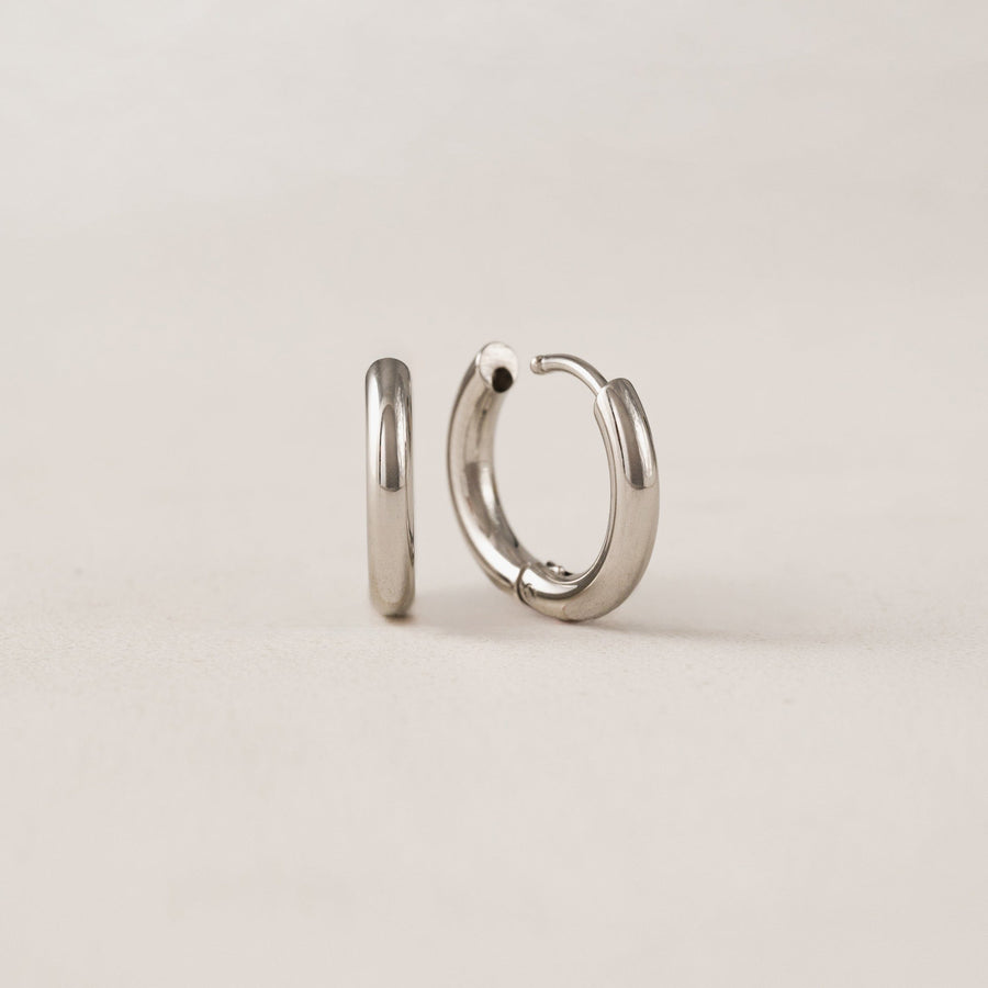 Tube 15mm Hoop Earrings