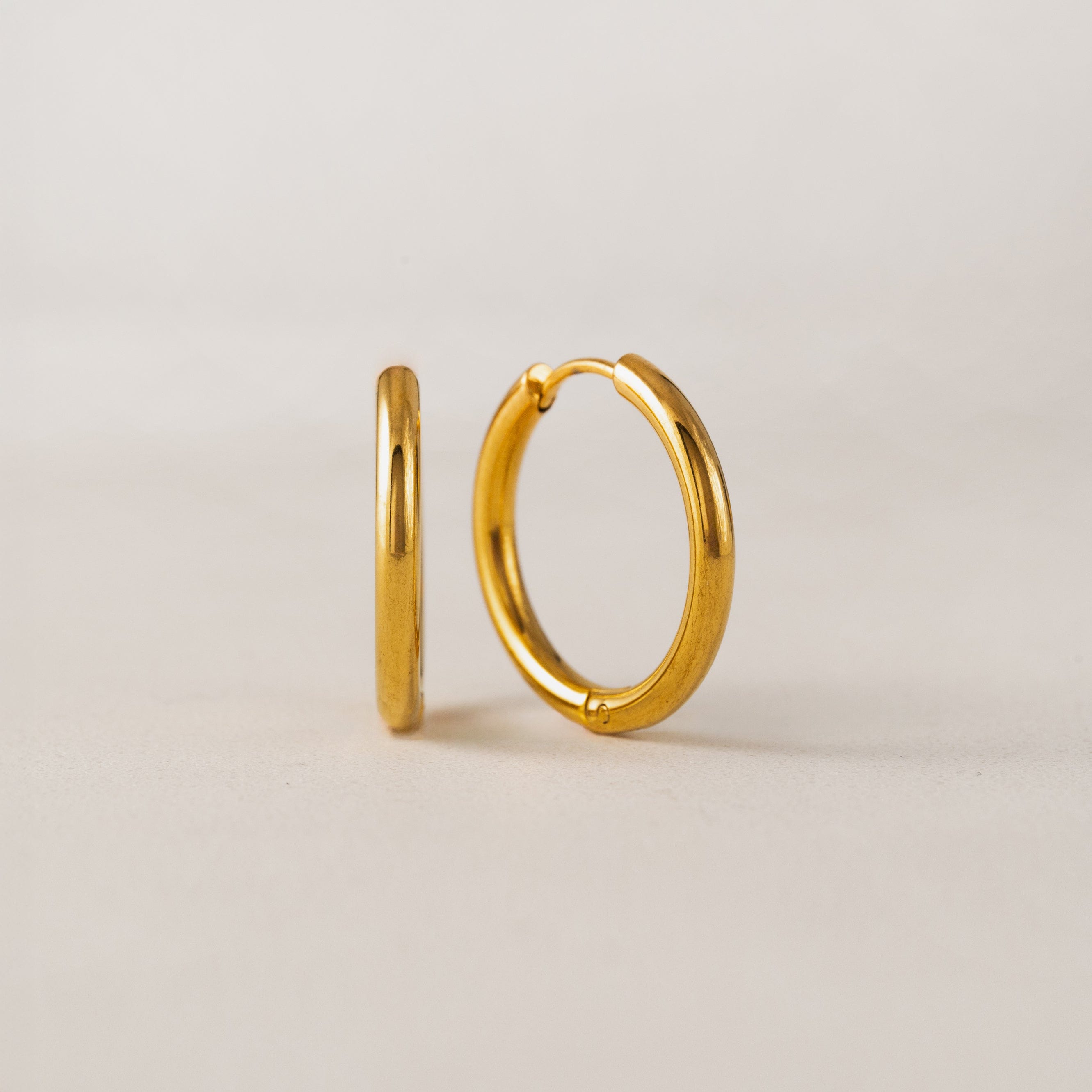 Tube Hoop Earrings