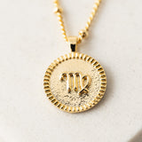 Virgo Horoscope Necklace