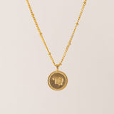 Virgo Horoscope Necklace